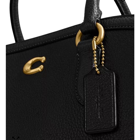 Coach Legacy carryall 35 black & comes with dust bag - Picture 3 of 8